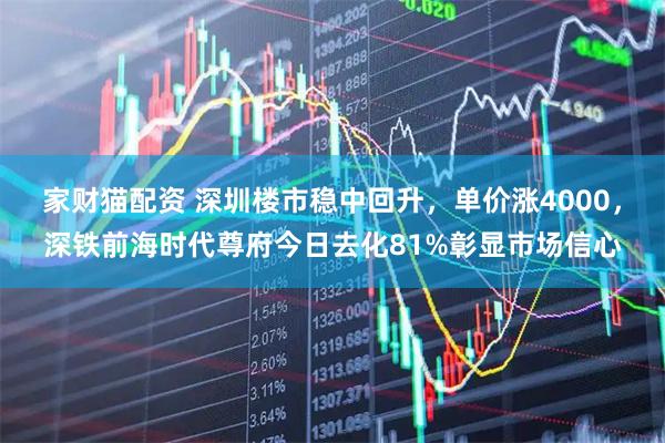 家财猫配资 深圳楼市稳中回升，单价涨4000，深铁前海时代尊府今日去化81%彰显市场信心